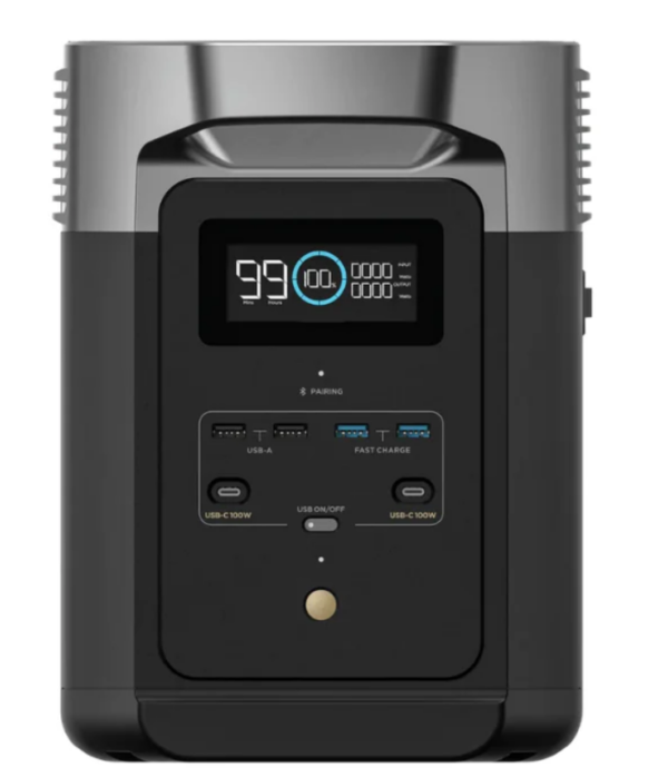 EcoFlow DELTA 2 1024Wh 1800W Portable Power Station Solar Generator